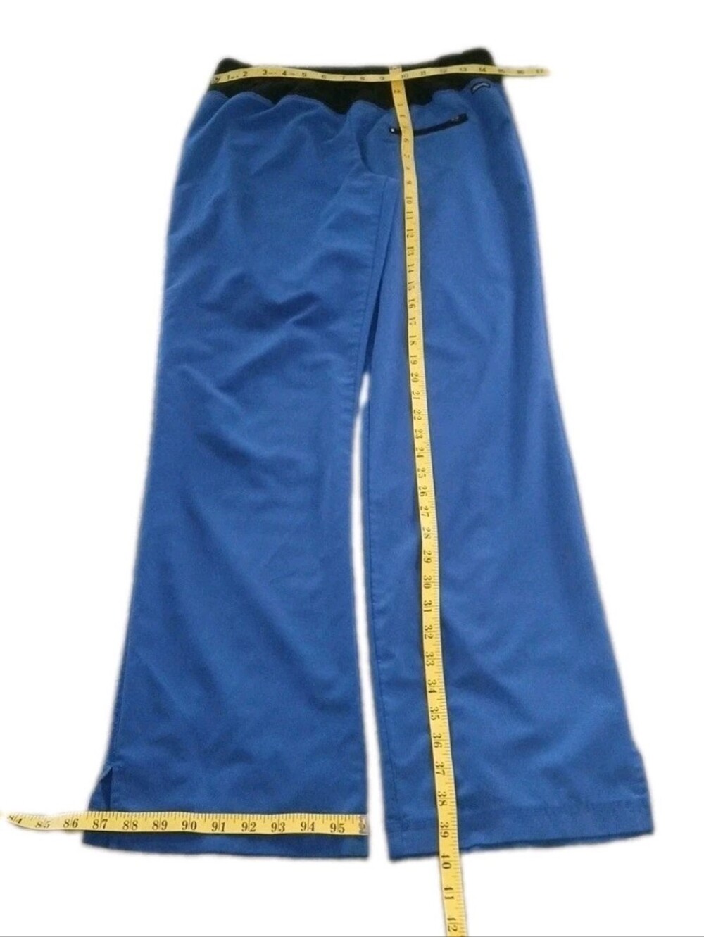 Jockey Women's Size M Scrubs Pant Set Royal Blue Short Sleeves - Picture 12 of 14